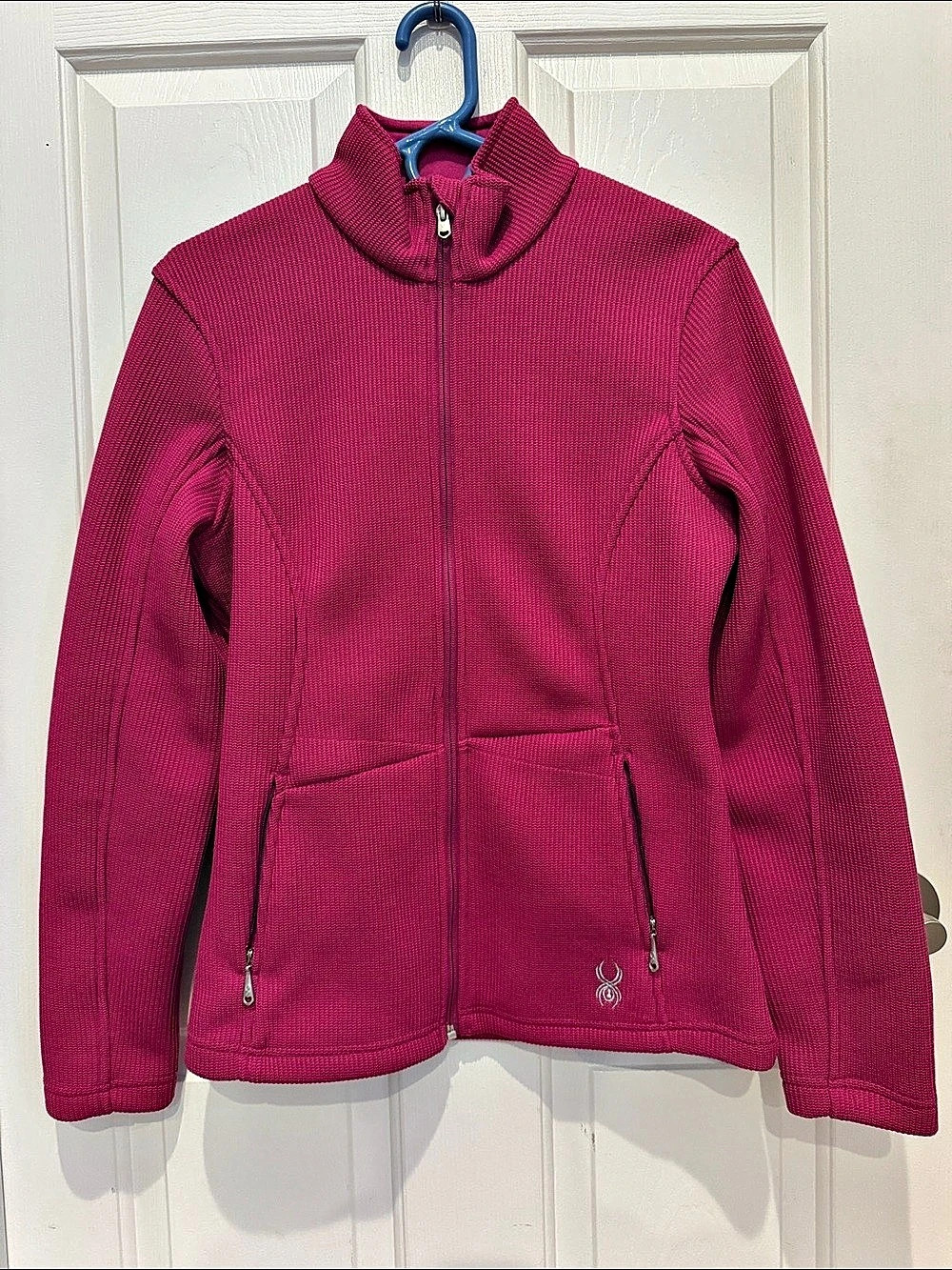 Spyder Core Sweater Women's Sweater Jacket Pink Size Large